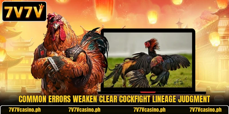 Common errors weaken clear cockfight lineage judgment Common errors weaken clear cockfight lineage judgment