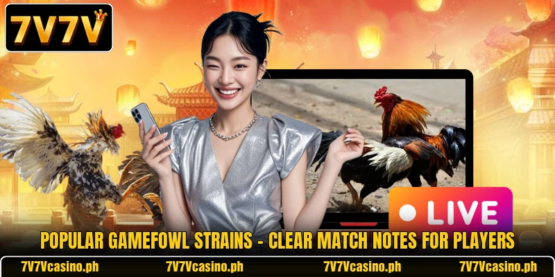 Popular Gamefowl Strains - Clear Match Notes For Players Popular Gamefowl Strains - Clear Match Notes For Players