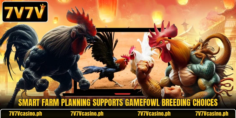 Smart farm planning supports gamefowl breeding choices Smart farm planning supports gamefowl breeding choices
